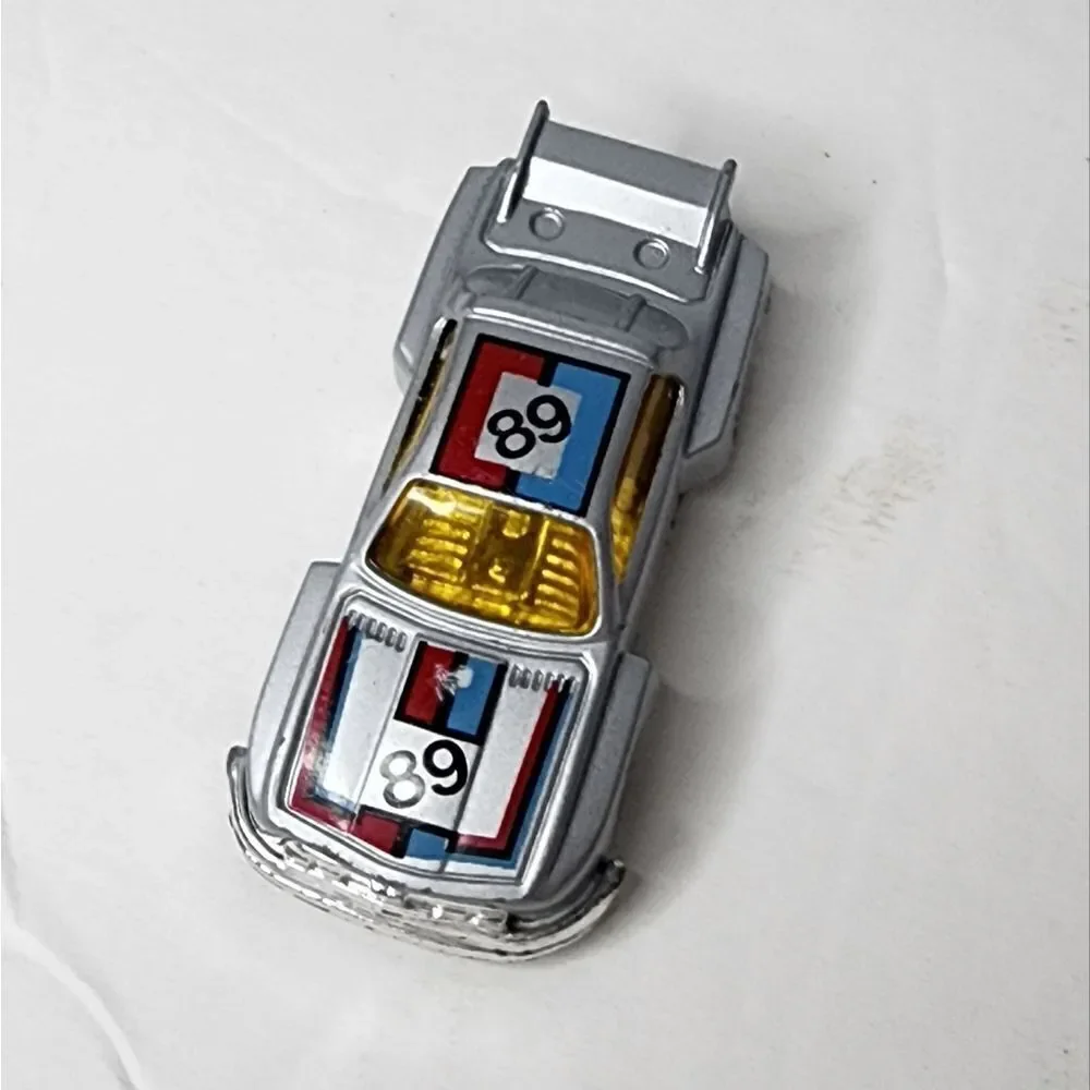 1980s Summer Marz Karz BMW 3.5 CSL S8004 Grey Silver #89 Die Cast Toy Race Car V